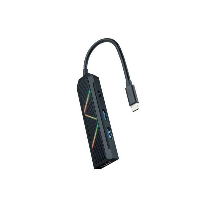 Hub USB NANOCABLE 10.16.0401 Negro Hub USB NANOCABLE 10.16.0401 Negro