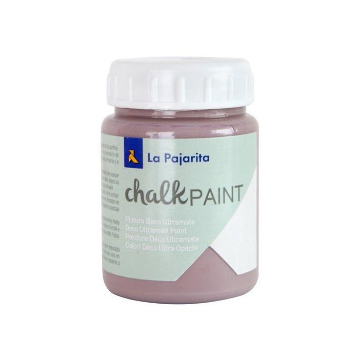 Pintura Chalk Paint La Pajarita 75 Ml (Bote) Malva Fumee Cp-12 6 unidades
