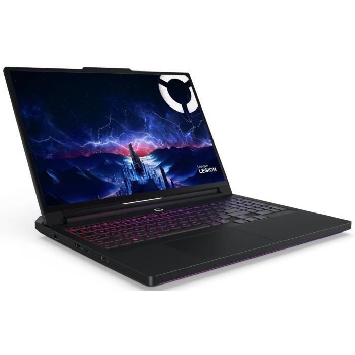 Portátil gaming LENOVO Legion Pro 7 16IAX10H | Sin Windows - Pantalla OLED WUXGA de 16" a 240 Hz - Procesador Ryzen 9955HX3D - Tarjeta gráfica RTX 5080 de 175 W - 32 GB de RAM - 1 TB 1