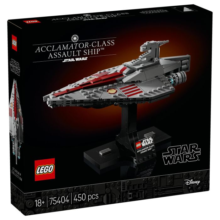 LEGO Star Wars Nave de Asalto Clase Acclamator 75404 450 Piezas 33 LEGO Star Wars Nave de Asalto Clase Acclamator 75404 450 Piezas 33