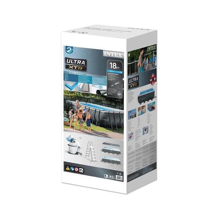 Intex Piscina Ultra Xtr Rectangular 549x274x132 cm con Bomba ARE 9