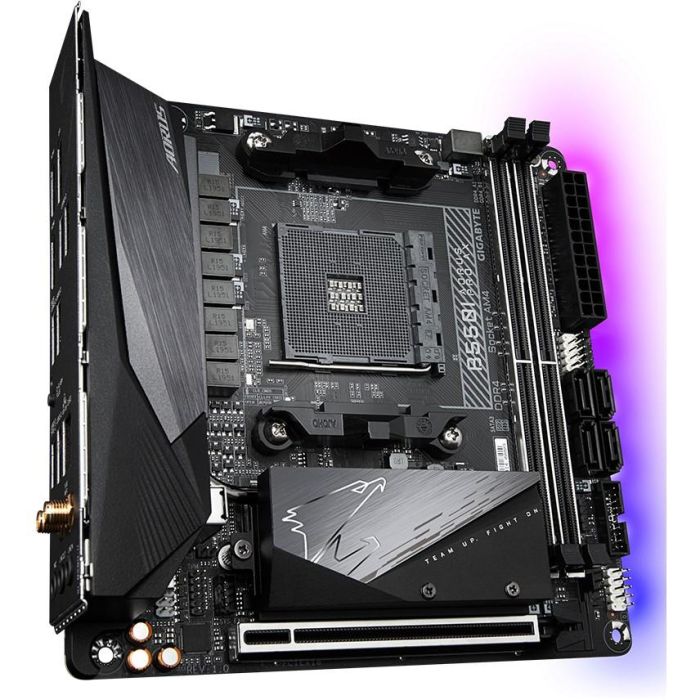 Gigabyte GA-B550I-AORUS PRO AX Placa Base Mini-ITX para AMD AM4 2