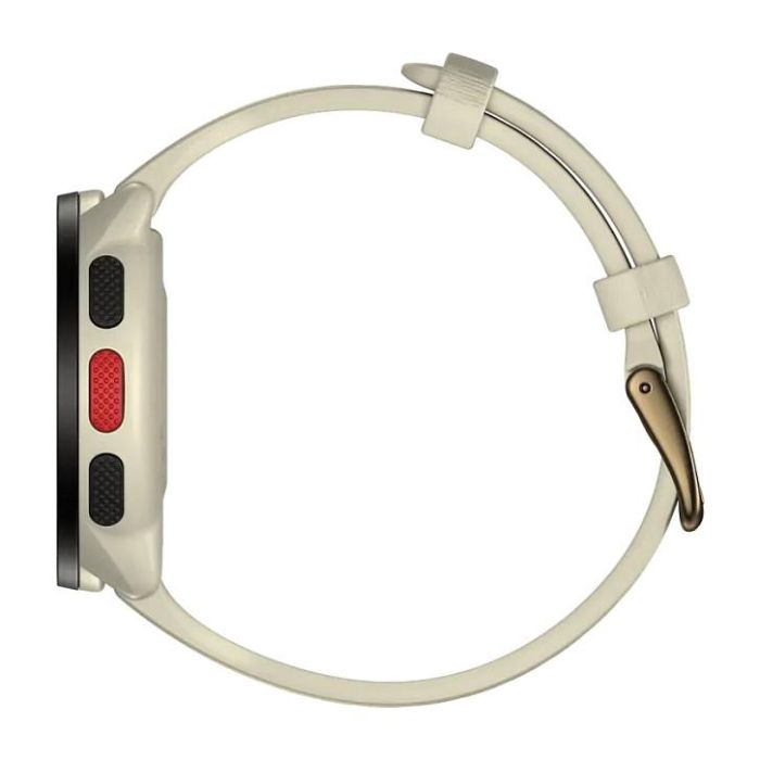 Polar Pacer Pro Blanco Rojo Reloj Deportivo GPS MIP Unisex 1.2" Pantalla Siempre Activa Resistente al Agua 50m Bluetooth 5.1