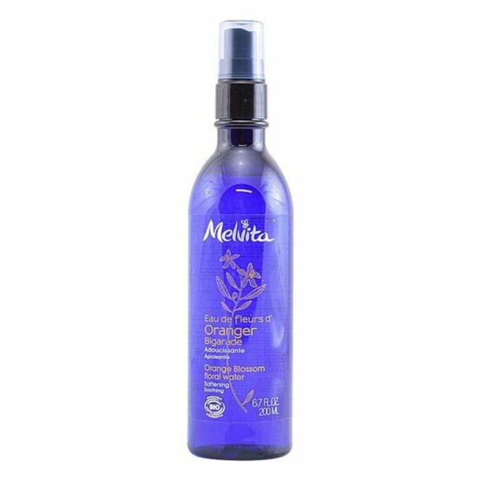 Melvita Agua Floral Naranja Brumisador Hidratante Facial Tónico Orgánico 200 ml - Para Todo Tipo de Pieles