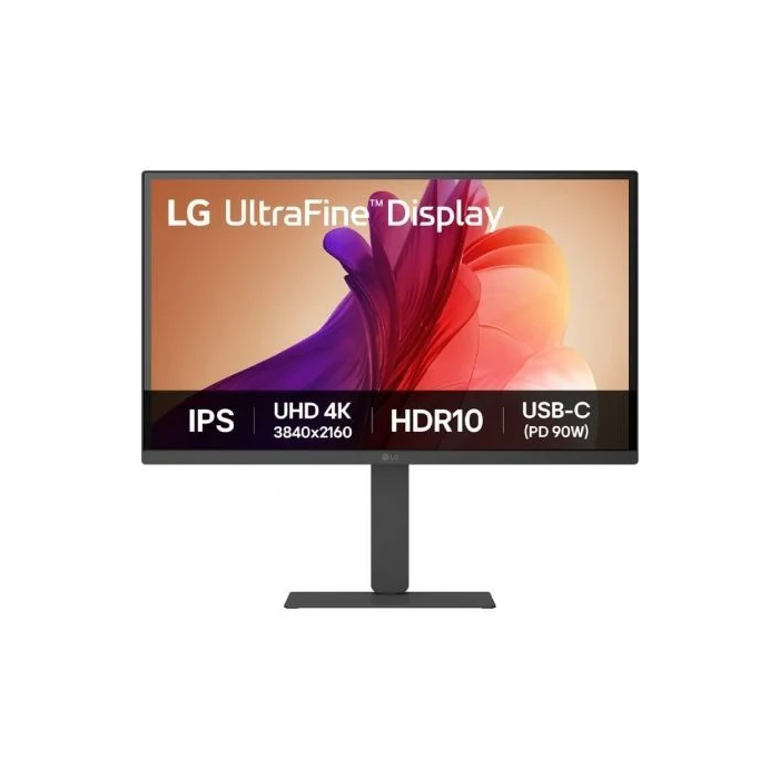 LG Monitor Profesional 27U730A-B 27" 4K UHD IPS HDR10 USB-C Negro