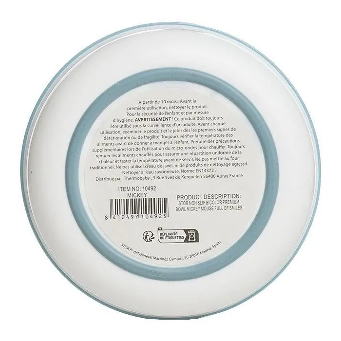 Thermobaby Set de Comida Mickey Taza / Cuenco / Plato 3 Piezas 5 Thermobaby Set de Comida Mickey Taza / Cuenco / Plato 3 Piezas 5