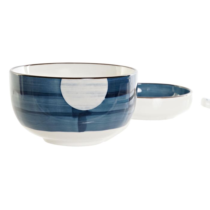 Sushi Oriental DKD Home Decor Azul Blanco 29.5 x 7.3 x 34 cm Set de 8 2 Sushi Oriental DKD Home Decor Azul Blanco 29.5 x 7.3 x 34 cm Set de 8 2