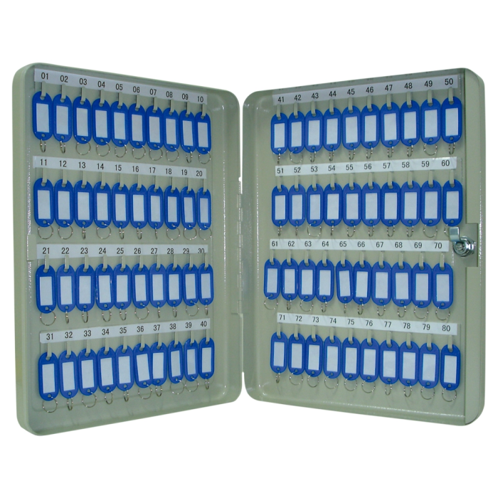 Q-connect Armario Metálico Portallaves para 80 Llaves 370x280x60 mm 1