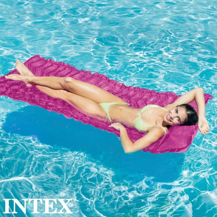 Colchoneta Hinchable Intex Tote-N-Float 229 x 86 cm (6 Unidades) 3