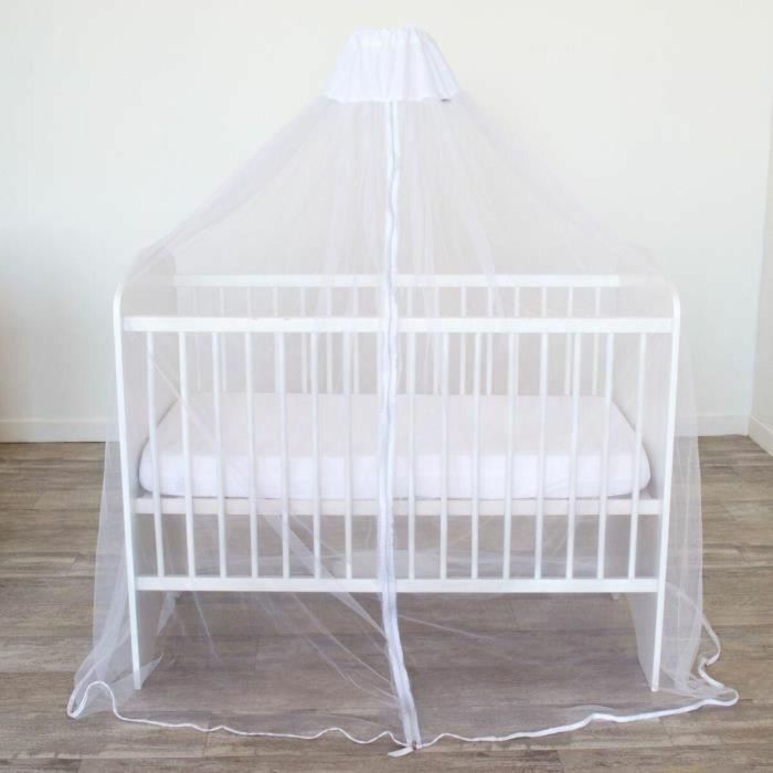 Domiva Flecha Dosel con Base para Suelo Blanca - Mosquitera H152xØ32cm Malla Ultrafina Impregnada 0 Domiva Flecha Dosel con Base para Suelo Blanca - Mosquitera H152xØ32cm Malla Ultrafina Impregnada 0