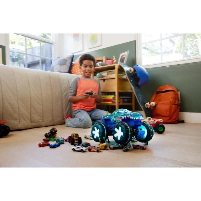 Hot Wheels JBD90 Monster Trucks Mega-Wrex Vehículo de Control Remoto a Escala 1/15 5 Hot Wheels JBD90 Monster Trucks Mega-Wrex Vehículo de Control Remoto a Escala 1/15 5