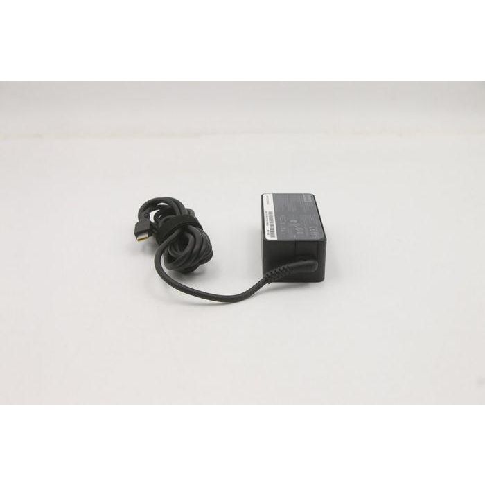 Lenovo 45W USB-C power adapter, delivers multiple output voltages: 20V, 15V, 9V, 5V, dual-port design for versatile use. 3 Lenovo 45W USB-C power adapter, delivers multiple output voltages: 20V, 15V, 9V, 5V, dual-port design for versatile use. 3