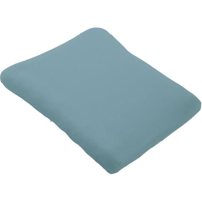 Domiva Juego de 2 fundas para cambiador - 50 x 75 cm - Esponja de polialgodón - Blanco/Nilo 1 Domiva Juego de 2 fundas para cambiador - 50 x 75 cm - Esponja de polialgodón - Blanco/Nilo 1