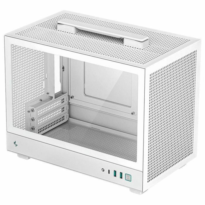 Deepcool CH160 mT Minitorre Blanca - Optimizada para Mini-ITX, Diseño Compacto 12