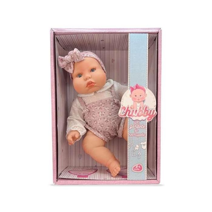 Chubby baby peto lila flores ref: 20008-24 50 cm 1 Chubby baby peto lila flores ref: 20008-24 50 cm 1