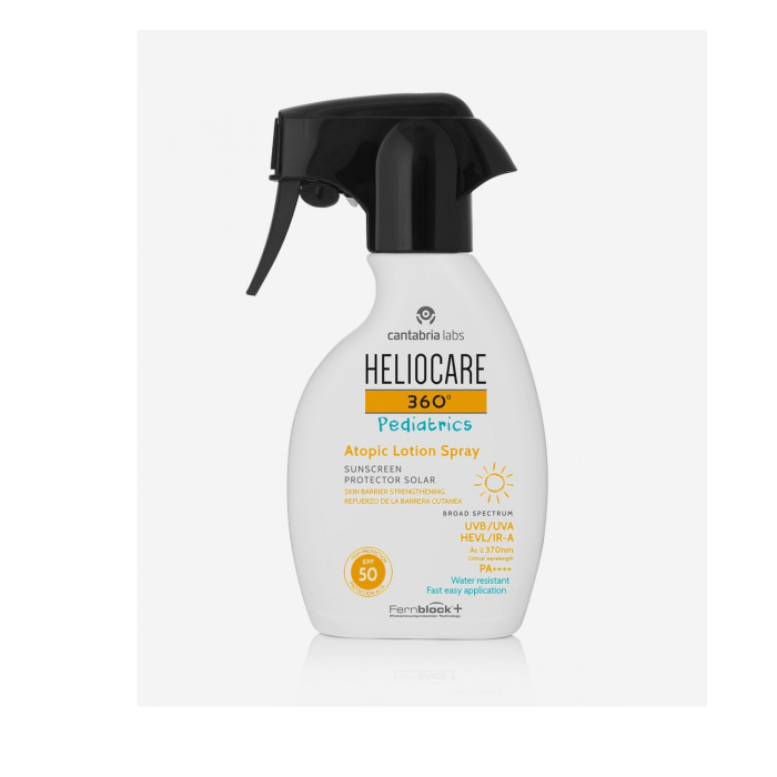 Heliocare 360 Pediatrics Atopic Lotion Spray Spf50 250 mL