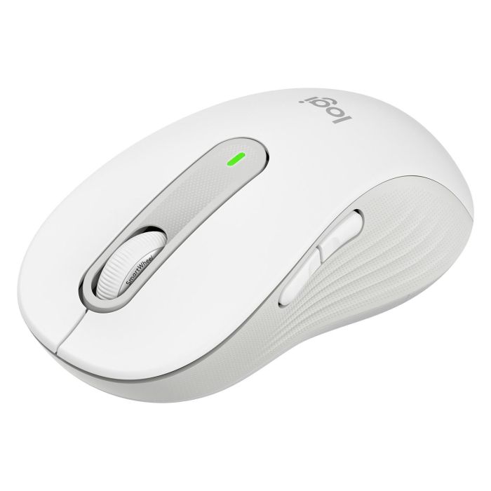 Logitech Signature M650 L Ratón Inalámbrico Bluetooth Bolt USB Receptor, Blanco, Diseñado para Mano Derecha, Tamaño L 5 Logitech Signature M650 L Ratón Inalámbrico Bluetooth Bolt USB Receptor, Blanco, Diseñado para Mano Derecha, Tamaño L 5