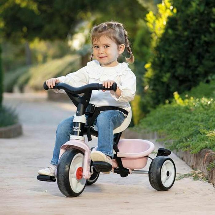 Smoby SMO7600741404 Triciclo de Paseo para Bebés Rosa 13 Smoby SMO7600741404 Triciclo de Paseo para Bebés Rosa 13