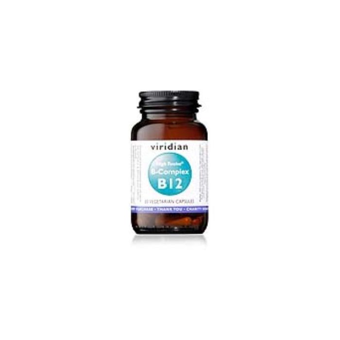 High Twelve Vit B12 & B Complex 90 Cápsulas Veganas - Reducción cansancio y fatiga, apoyo sistema inmune, cardio y nervioso