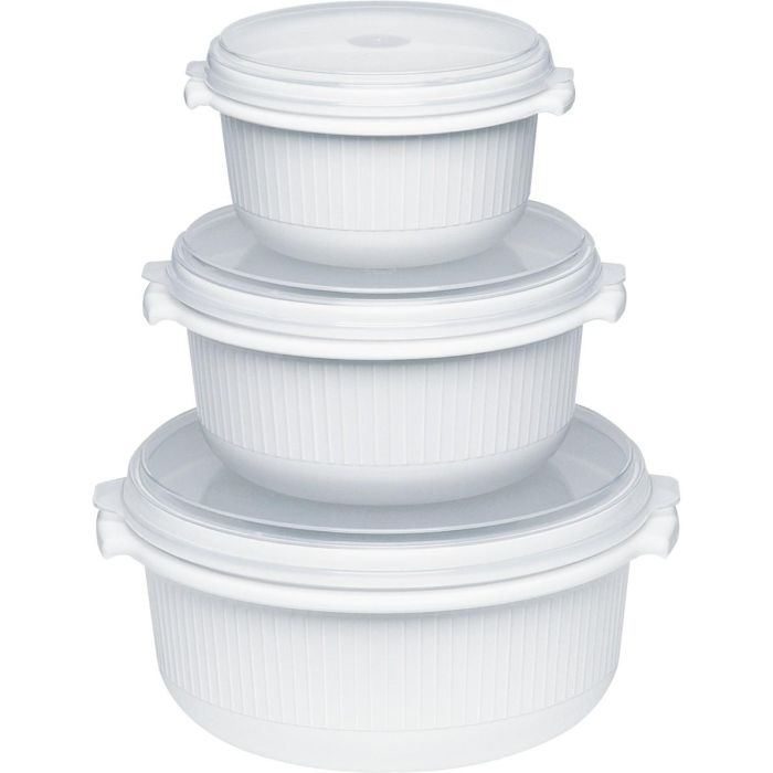 Emsa Mikrowellentpfe-Set MICRO FAMILY. 3-teilig. 0 Emsa Mikrowellentpfe-Set MICRO FAMILY. 3-teilig. 0