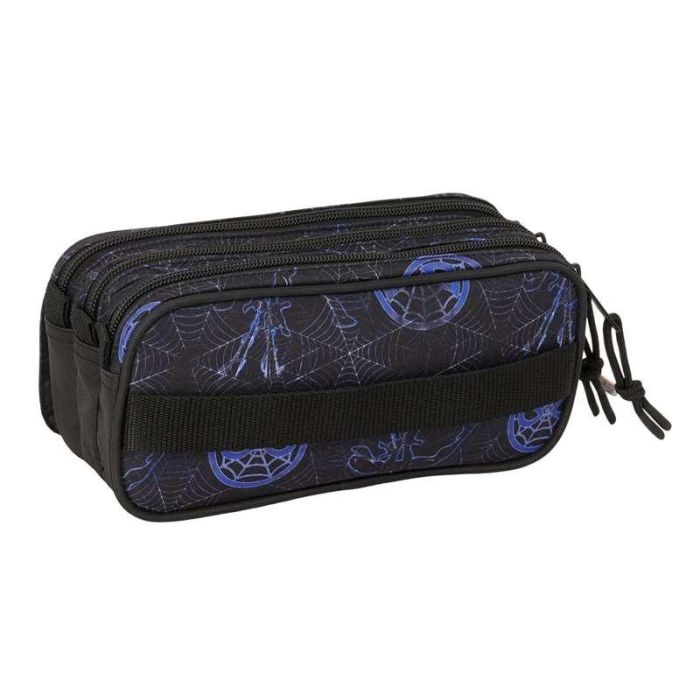 Bolso Escolar Portatodo Safta Triple Big Spider-Man Attack 100x215x80 mm 1 Bolso Escolar Portatodo Safta Triple Big Spider-Man Attack 100x215x80 mm 1