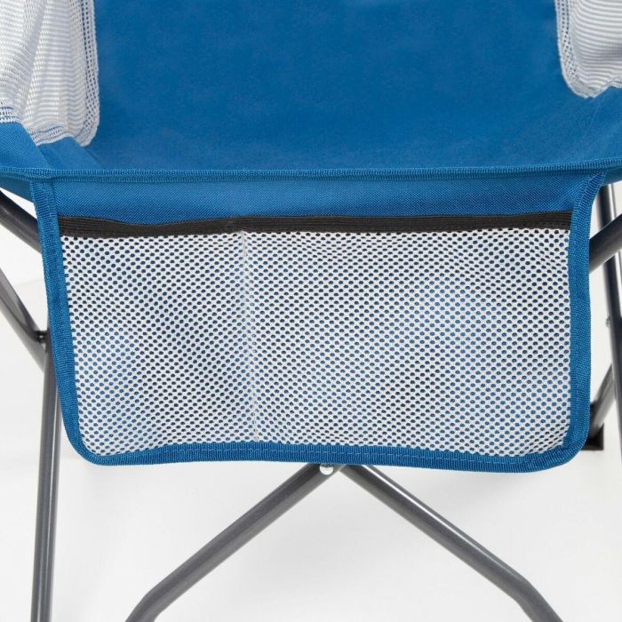Silla de Camping Plegable Aktive Azul 48 x 86 x 50 cm (2 Unidades) 2 Silla de Camping Plegable Aktive Azul 48 x 86 x 50 cm (2 Unidades) 2