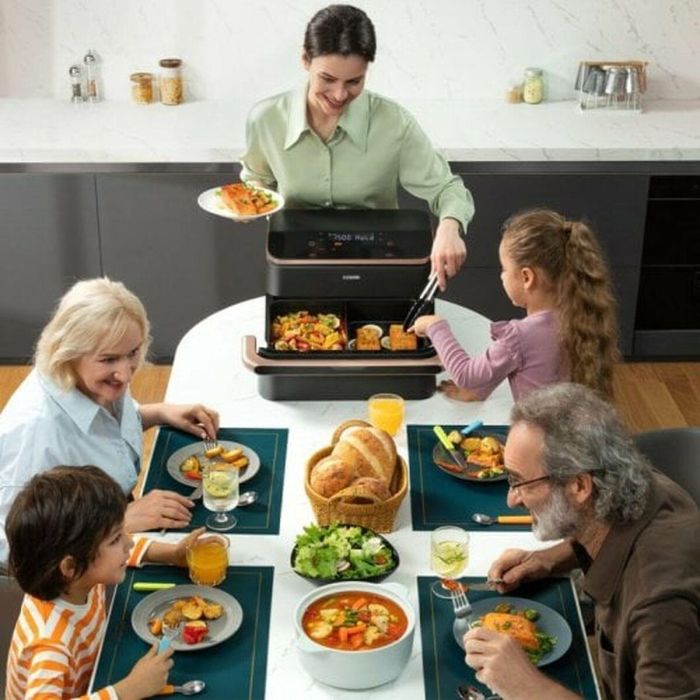 Cosori COS1730416443719 Freidora sin aceite Doble Fuego Twinfry Chef Edition, 10 L, 6 Programas, 2800 W, Negra 18