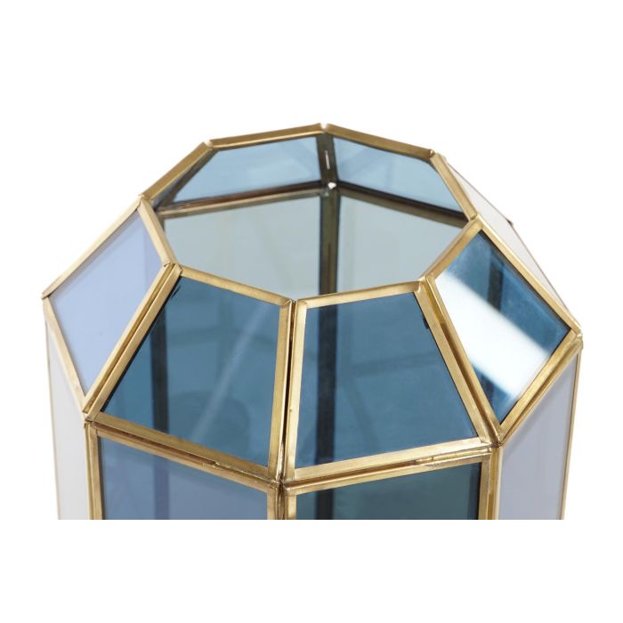 Lampara Sobremesa Moderno DKD Home Decor Azul Dorado 19 x 29 x 18 cm 2 Lampara Sobremesa Moderno DKD Home Decor Azul Dorado 19 x 29 x 18 cm 2