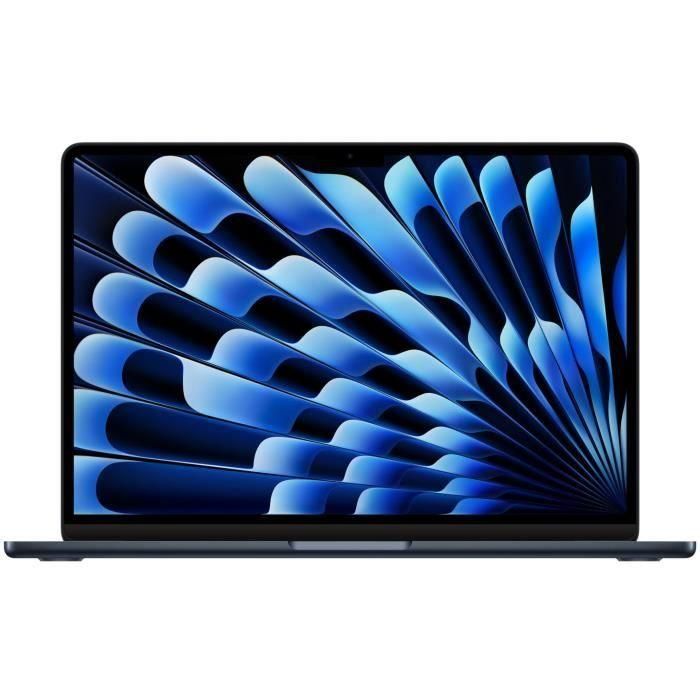 Apple - 13.6 MacBook Air M3 (2024) - 16 GB de RAM - 512 GB de almacenamiento - Medianoche - AZERTY