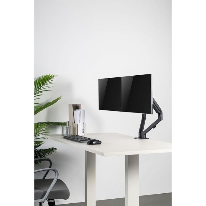 Neomounts FPMA-D650DBLACK Soporte de mesa para 2 monitores, hasta 27", Negro 5