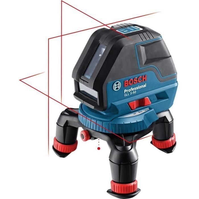 BOSCH PROFESSIONAL Nivel láser de línea GLL 3-50 + BM 1 1