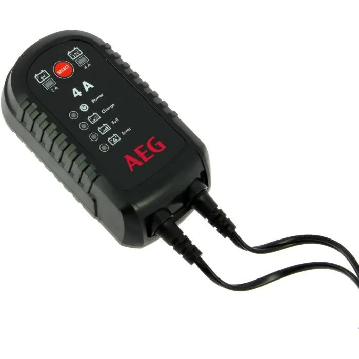AEG Cargador de Baterías IMP005183 4000 mA Hasta 75 Ah 230V 2