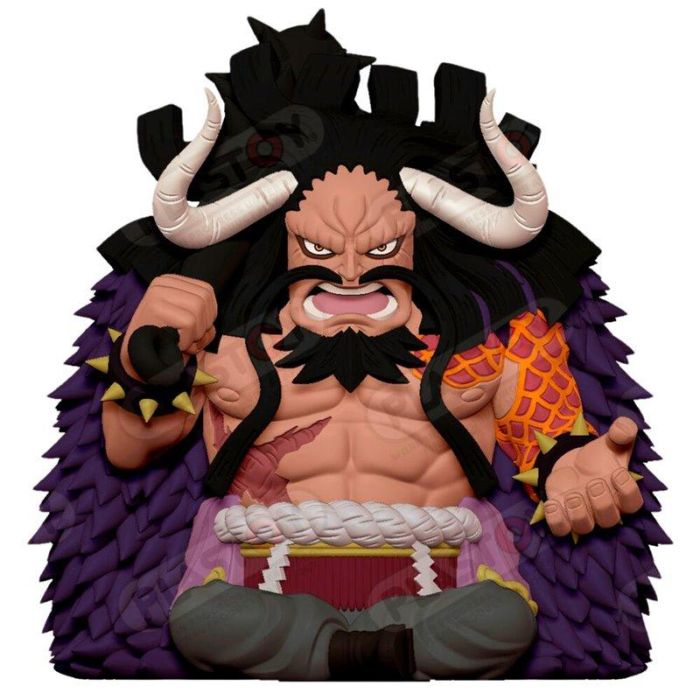 Plastoy Hucha Kaido 22 cm One Piece Figura Coleccionable para Fans del Anime y Manga