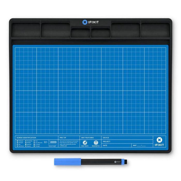 iFixit FixMat Magnetic Screw Mat con Superficie Dry-Erase para Proyectos y Organización de Tornillos 0 iFixit FixMat Magnetic Screw Mat con Superficie Dry-Erase para Proyectos y Organización de Tornillos 0