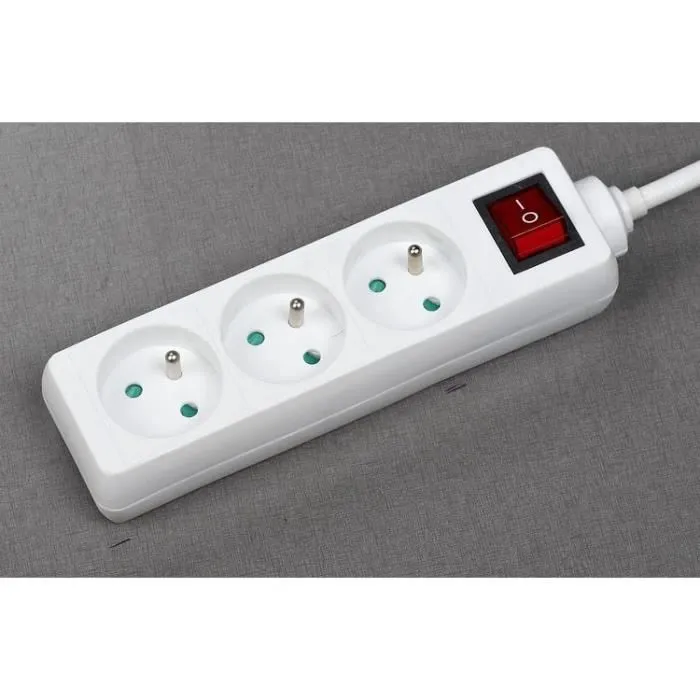 3 Tomas 2P+T con Interruptor, Conforme a NF AUC4004282473145 4