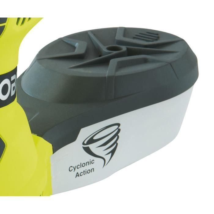 Lijadora excéntrica con cable Ryobi ROS300 300W 125 mm entregada con 5 hojas abrasivas 1 Lijadora excéntrica con cable Ryobi ROS300 300W 125 mm entregada con 5 hojas abrasivas 1
