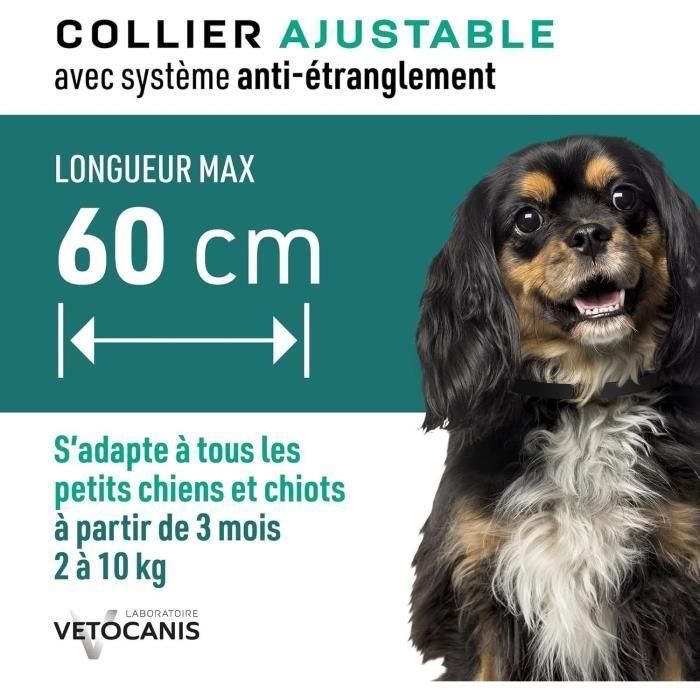 Collar de control de plagas VETOCANIS - Perro pequeño 4 Collar de control de plagas VETOCANIS - Perro pequeño 4