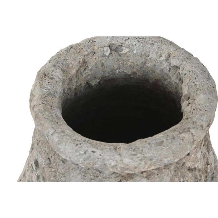 Jarron Item Home DKD Home Decor Gris 25 x 51 x 25 cm 2 Jarron Item Home DKD Home Decor Gris 25 x 51 x 25 cm 2