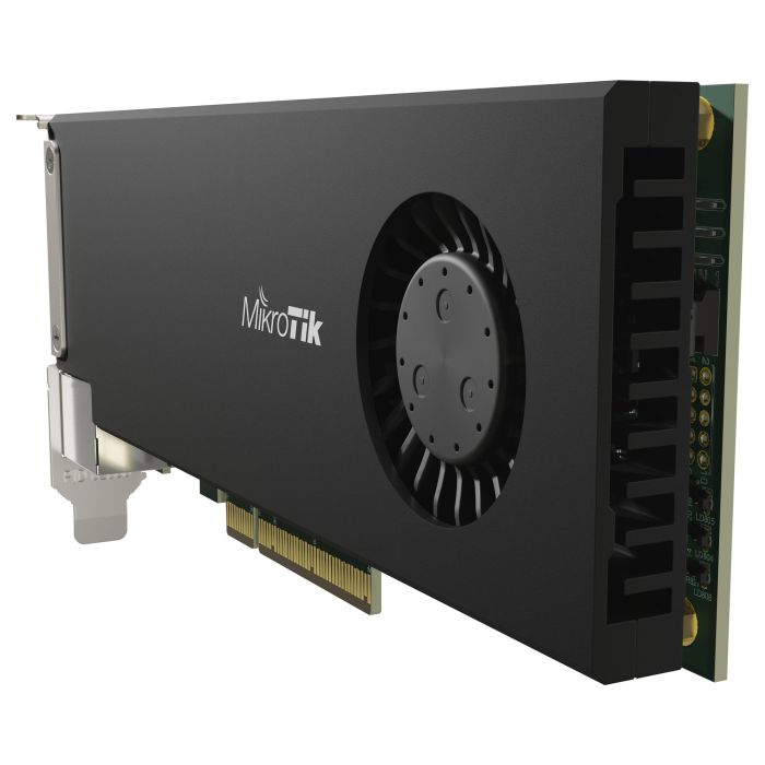 MikroTik CCR2004-1G-2XS-PCIe Router Inalambrico con 1 Puerto Ethernet y 2 Puertos SFP28 para PC Interno MikroTik CCR2004-1G-2XS-PCIe Router Inalambrico con 1 Puerto Ethernet y 2 Puertos SFP28 para PC Interno