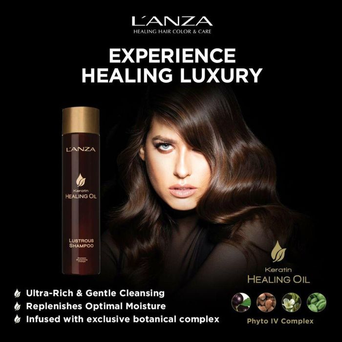 L'Anza Lustrous Champú 300 mL 4
