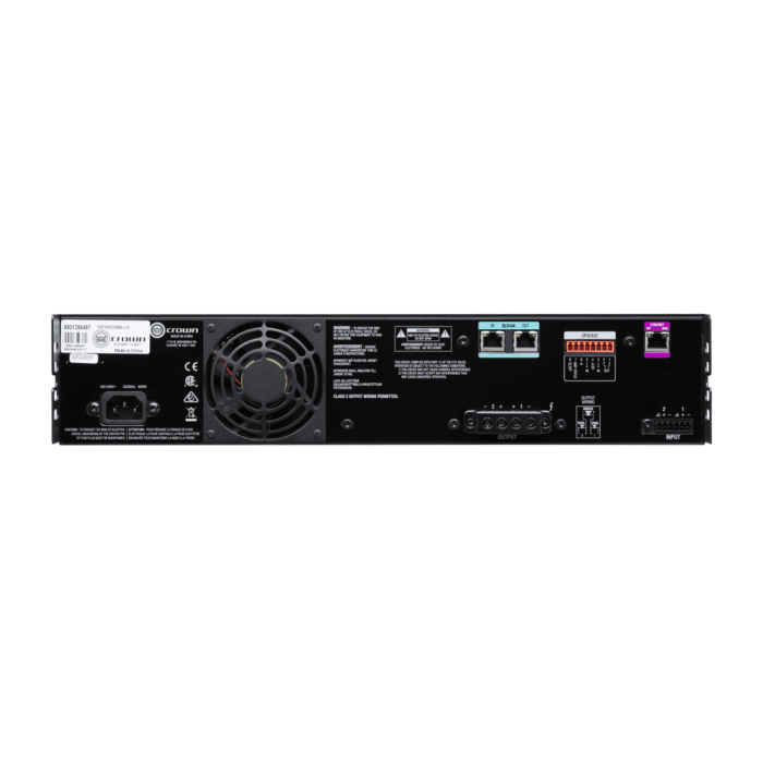 Crown CDi DriveCore 2|600BL Amplificador 2 Canales 600W Por Canal con Blu Link y DSP 4