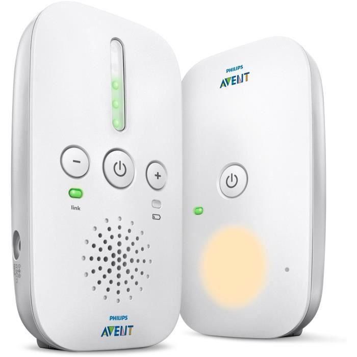 Philips Avent SCD502 / 26 Vigilabebés DECT con Alcance 300m, Batería/Red Eléctrica, Luz Nocturna y 24h Autonomía 1 Philips Avent SCD502 / 26 Vigilabebés DECT con Alcance 300m, Batería/Red Eléctrica, Luz Nocturna y 24h Autonomía 1