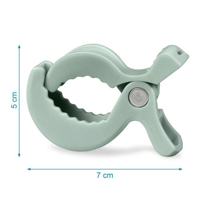 KioKids Pinzas para Muselinas de Bebé, Pack 4 Unidades, Sujeción Segura para Carrito Cuna Silleta, Forma Pez Mint, ABS +0 Meses 3 KioKids Pinzas para Muselinas de Bebé, Pack 4 Unidades, Sujeción Segura para Carrito Cuna Silleta, Forma Pez Mint, ABS +0 Meses 3