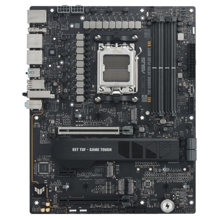 ASUS TUF GAMING X870E-PLUS WIFI7 Placa Base ATX, AMD X870E, Zócalo AM5 para AMD Ryzen 7000/8000/9000 Series, DDR5-SDRAM, Wi-Fi 7, Bluetooth 5.4 2