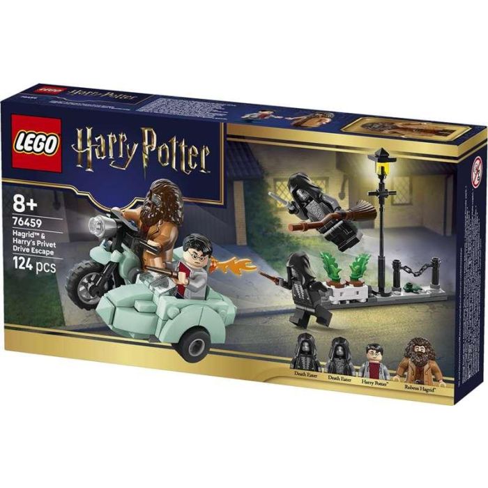Juego de construccion hagrid y harry: huida de privet drive lego harry potter 1