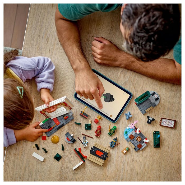 LEGO 71831 Templo Ninja Spinjitzu Dragón de juguete para niños a partir de 4 años