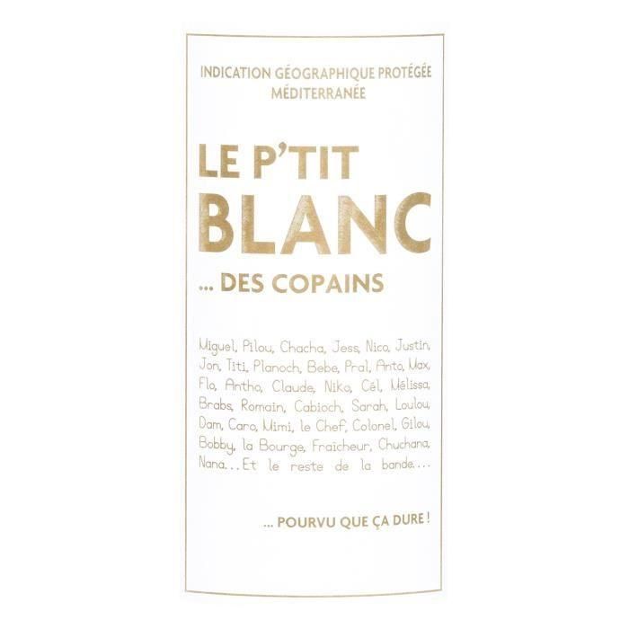 Le P'Tit Blanc Des Copains Méditerranée - Vino blanco de Provenza 1 Le P'Tit Blanc Des Copains Méditerranée - Vino blanco de Provenza 1
