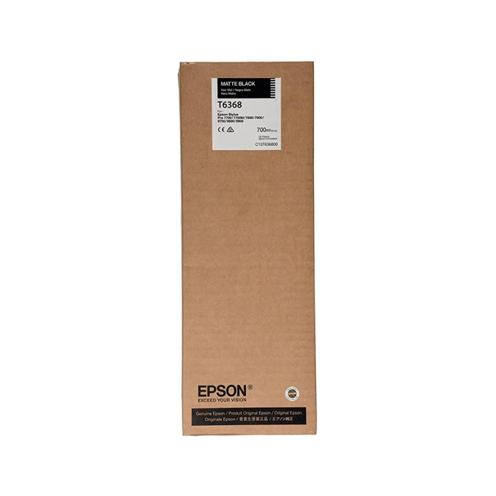 Epson GF Stylus Photo 7900/9900 Tinta Negro Mate Alta Capacidad Original 1