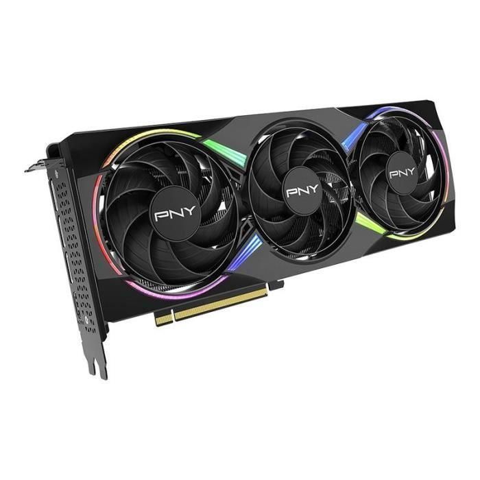 PNY PNY0751492795621 Tarjeta Gráfica GeForce RTX 5060 Ti 8GB, ARGB, Overclocked, Triple Fan, DLSS 4 2