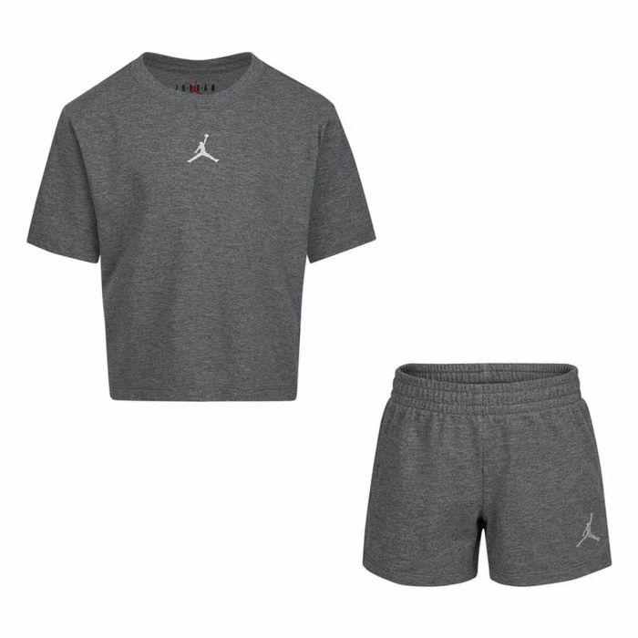 Conjunto Deportivo para Niños Nike Essentials Gris 0 Conjunto Deportivo para Niños Nike Essentials Gris 0